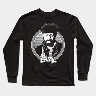 Teddy Pendergrass /// 80s Retro Soul Fan Design Long Sleeve T-Shirt